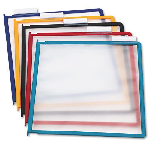 Durable Panels, Refill, Letter Size, Set of 5, Assorted. Sold as Set of 5