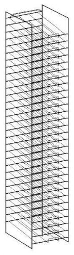 Art Wire Works Paper Display Rack 12&#034; H x 12&#034; W