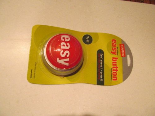 Staples Talking That was EASY Button New - Batteries Included 12438-US/CC