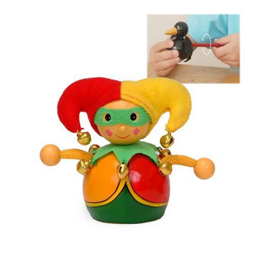 Jester Pencil Sharpener Fiesta Crafts Childrens Fun Stationary Gift School