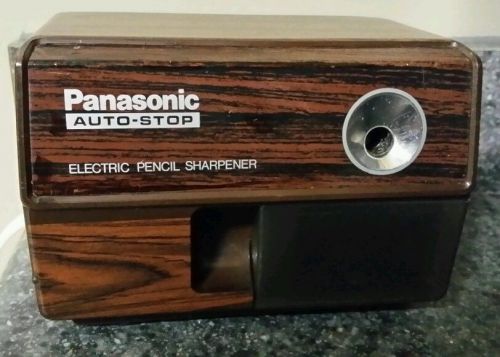 Vintage Panasonic Auto-Stop Electric Pencil Sharpener, Model KP110 Works Great!