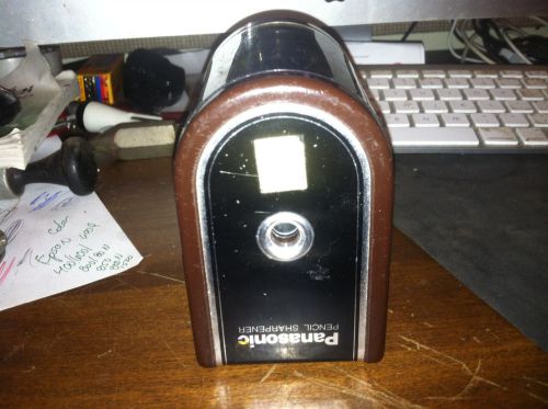 Panasonic Model KP-1A Battery Operated Pencil Sharpener, Tested &amp; Working
