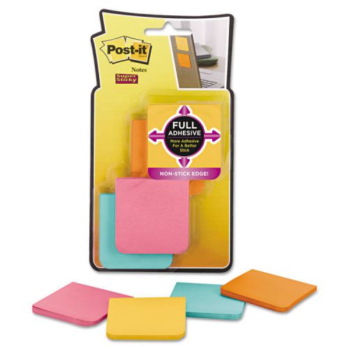 Post-it® Super Sticky Full Adhesive Note Pad Assorted Farmers Market Set of 32