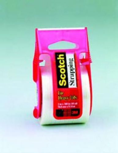 3M Scotch Strapping Tape with Sure Start Dispenser 2&#039;&#039; x 360&#039;&#039;