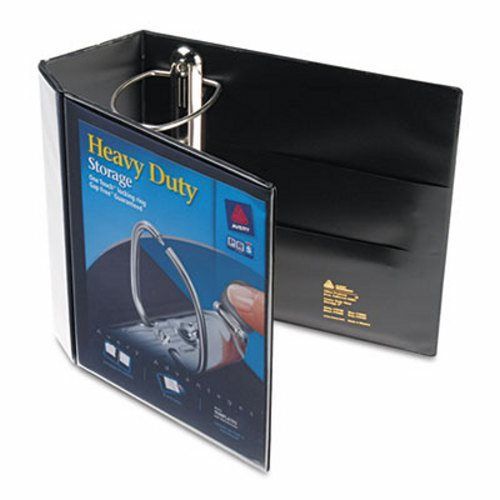 Avery Nonstick EZD Reference View Binder, 5&#034; Capacity, Black (AVE79606)