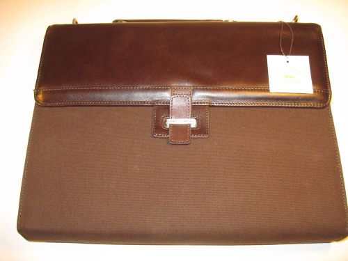 Cutter &amp; buck  american classic  versa- folio genuine top grain leather for sale