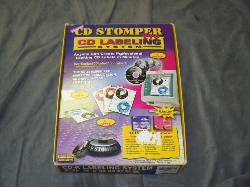 CD Stomper Pro - CD-R Labeling System