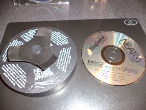 NEATO CD/DVD Label Applicator and Software Installation Disk