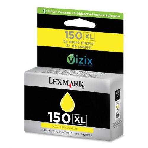 LEXMARK SUPPLIES 14N1618 NO 150XL YELLOW INK CARTRIDGE