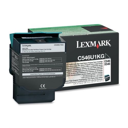 LEXMARK - BPD SUPPLIES C546U1KG BLACK TONER CARTRIDGE EXTRA