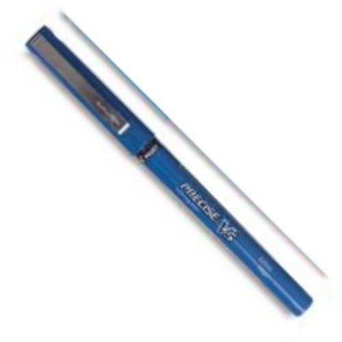 PILOT BLUE Precise V5 Rollerball Extra Fine PV-5 INK PEN -Added pens ship FREE