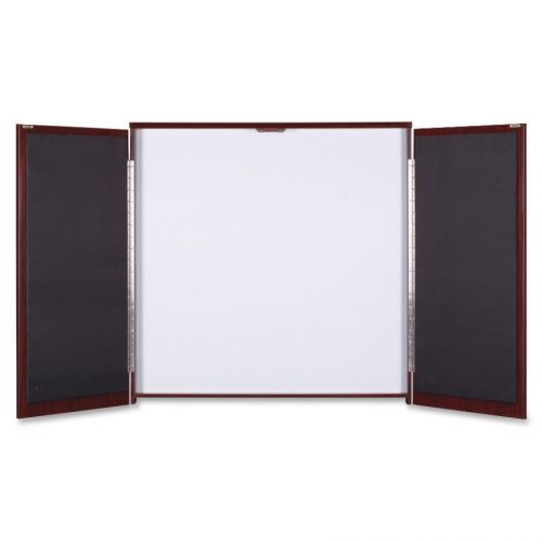 Lorell LLR69865 Dry-Erase Whiteboard Presentation Cabinet