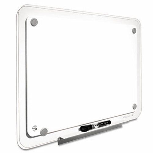 Quartet iQTotal Erase Board, 36 x 23, White, Translucent Frame (QRTTM3623)