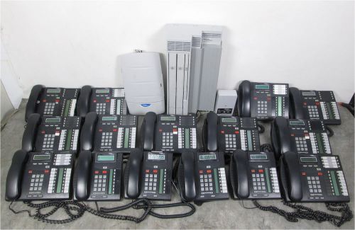 NORTEL LOT OF 15 T7316E NORSTAR COMPACT ICS NT8B27JAAA PHONE SYSTEM