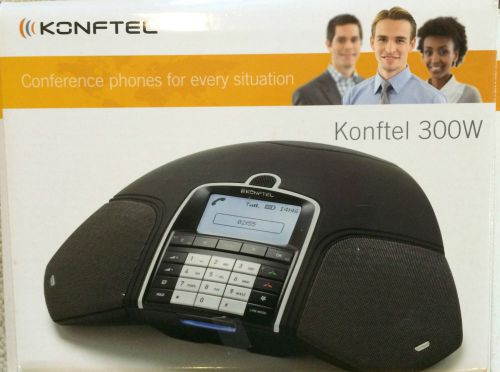 Konftel 300W Business Conference Phone + DECT Base Station In Box FREE SHIPPING!