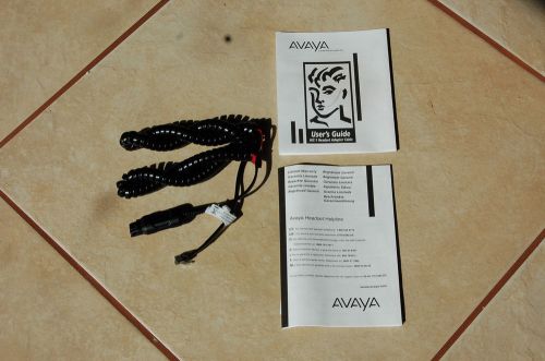 AVAYA HIC-1 HEADSET ADAPTER CABLE 49323-04 NEW MUST READ