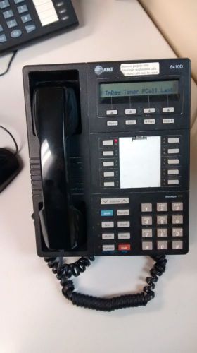AT&amp;T Avaya/Lucent Black Business Telephone Model 8410D