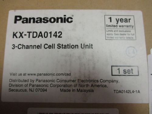 NEW - Panasonic KX-TDA0142 3 Channel Cell Station - USE WITH KX-TD7680 KX-TD7690