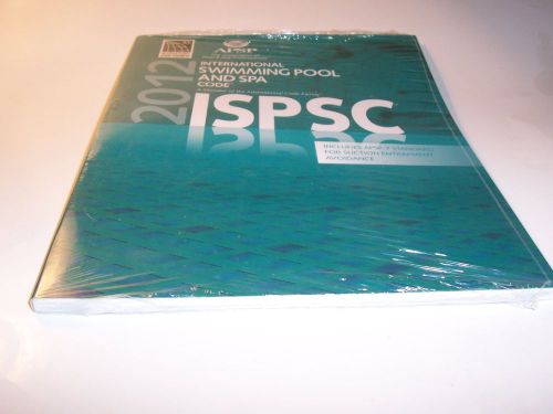 New Sealed 2012 International Swimming Pool and Spa Code Book
