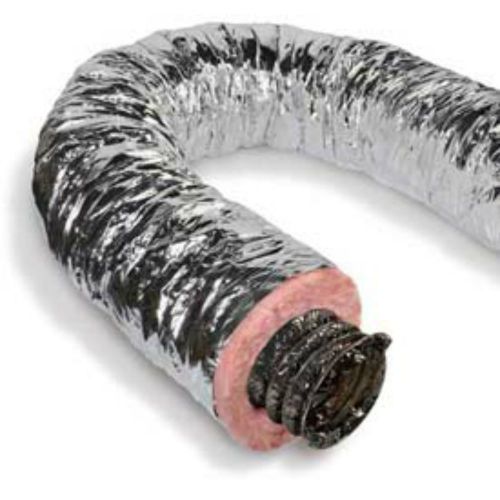 6&#034; Silver Flex Hart &amp; Cooley Insulated Flexible Duct R4.2 - SHIPS FREE NEXT DAY