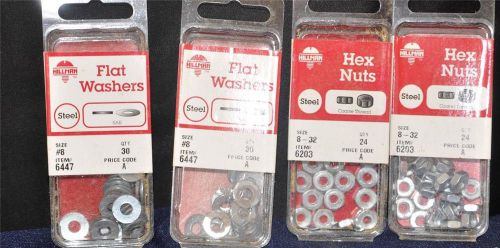 8 32 nuts and washers two packs of each