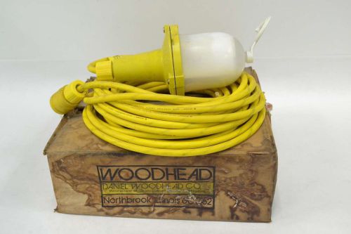 WOODHEAD 1220 VAPORTEX ELECTRIC PORTABLE HAND LAMP 125V-AC 100W LIGHTING B336484
