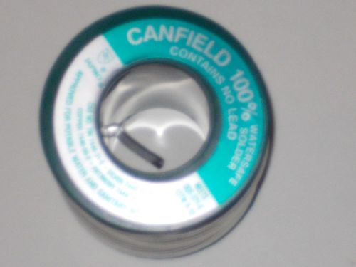 Canfield watersafe silver solder Two (2)1 lb spool.
