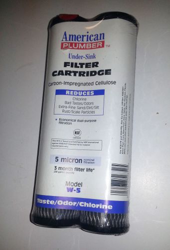NEW American Plumber W5 Undersink Filter Cartridges