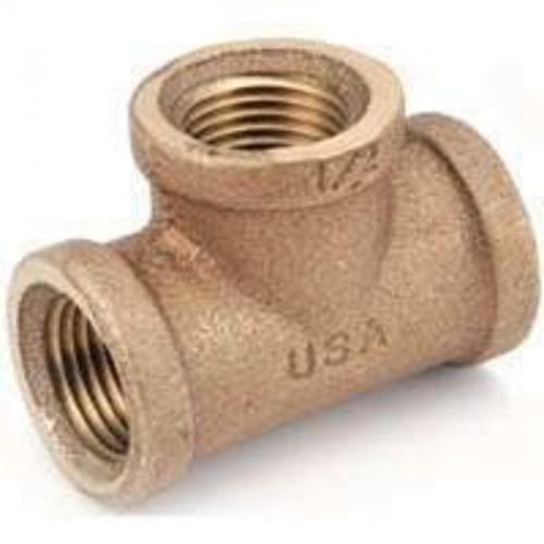 Tee Brass 3/4Mpt ANDERSON METAL CORP Brass Pipe Tees 738101-12 719852937562