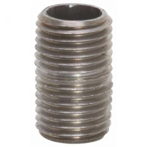 Black nipple 1/4&#034; x close 581-001 mueller b and k steel pipe- galvanized 581-001 for sale