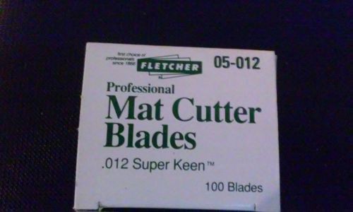 Fletcher Mat Cutter Blades