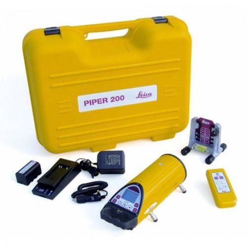 LEICA PIPER 200 PIPE LASER PACKAGE INCL. REMOTE FOR SURVEYING 1 YEAR WARRANTY