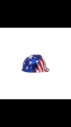 MSA Safety Works 10052945 USA Patriotic Hard Hat New