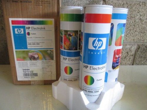 HP Indigo ElectroInk Q4040A Custom 4 Cans for series press 3000/4000/5000