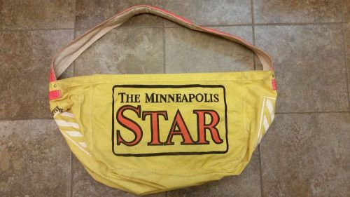 Vintage THE MINNEAPOLIS STAR Newspaper Delivery Shoulder Bag
