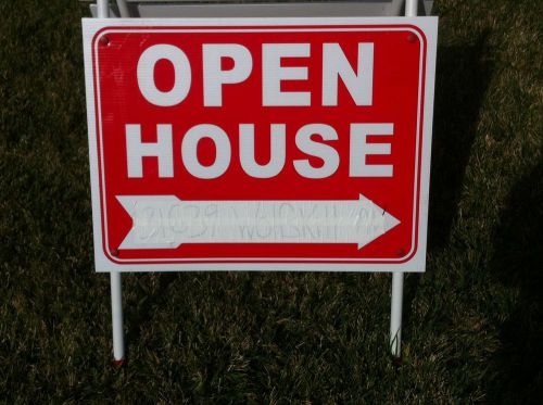 SET OF 4 OPEN HOUSE SIGNS