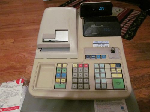 SANYO ECR-330D Cash Register with 6 Rolls Unused Register Tape  &amp; 50 PAGE MANUAL