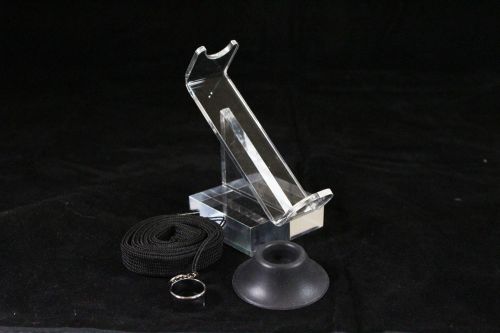 2 PC Single Vape Pen Acrylic Display Stand Kit with Lanyard and Stand