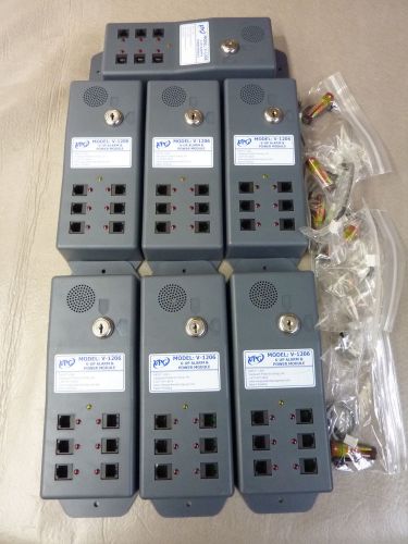 7  VANGUARD PRODUCTS GROUP V-1206  6 UP ALARM &amp; POWER MODULES NO KEY OR CHARGERS