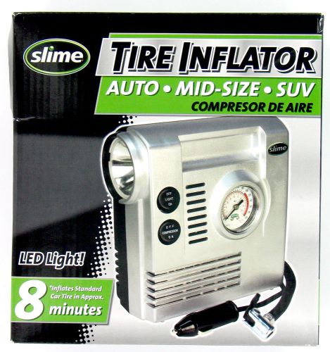 Slime comp03 tire compressor with gauge light for sale