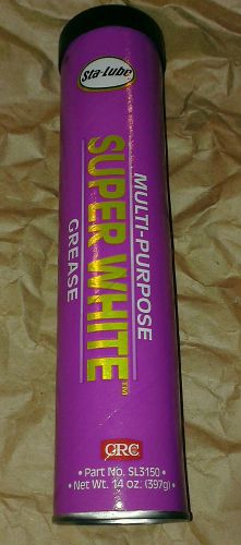 CRC SL3150 Super White Multi-Purpose Lithium Grease, 14 Wt Oz, Box of 10, NEW!
