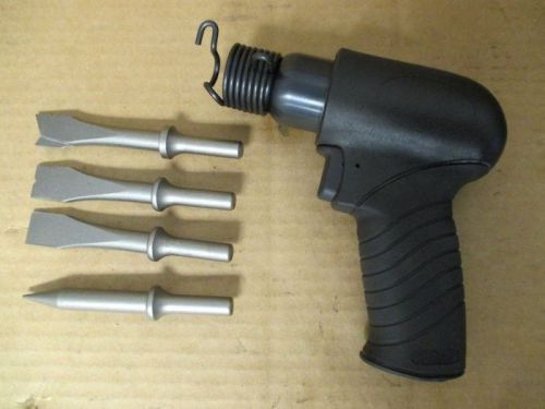 Pneumatic Pistol Grip Air Riveting Hammer SA7178 + 4 Bits