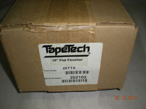 TapeTech Drywall 25TTX 10&#034; Flat Box/Finisher