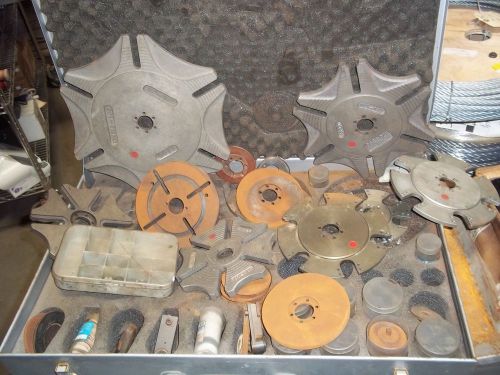 EFCO 8&#034;-16&#034; VALVE GRINDING AND LAPPING MACHINE WITH EXTRA PARTS