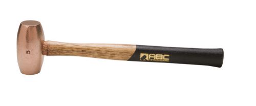 Abc hammers bronze/copper striking hammer, 5-lb, 15-inch wood handle,  #abc5bzw for sale