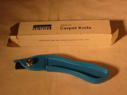 Montgomery Ward Carpet Knife, #72-677