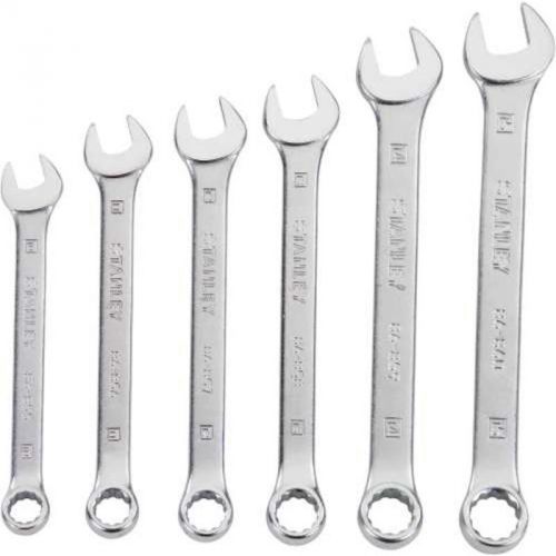 6 Piece Combo Wrench Set Metric 85-928 Stanley Adjustable Wrenches 85-928 85-928