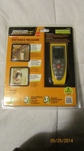 Johnson laser distance measure 40-6001 for sale
