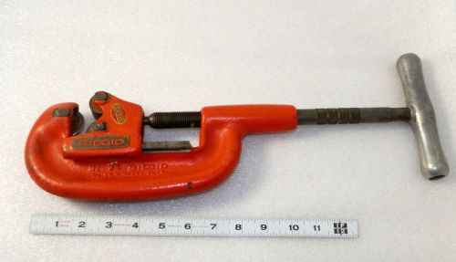 Rigid 2a pipe cutter  1/8&#034; to 2&#034; pipe, no. 1-2 ,  2 rollers and wheel  ((mtr13)) for sale