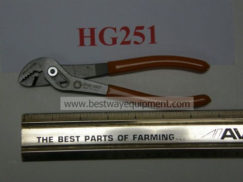 PLIERS - ANGLE HEAD, 6-3/4&#034; LONG W/ WIRE CUTTER.  LIFETIME WARRANTY, MADE IN USA
